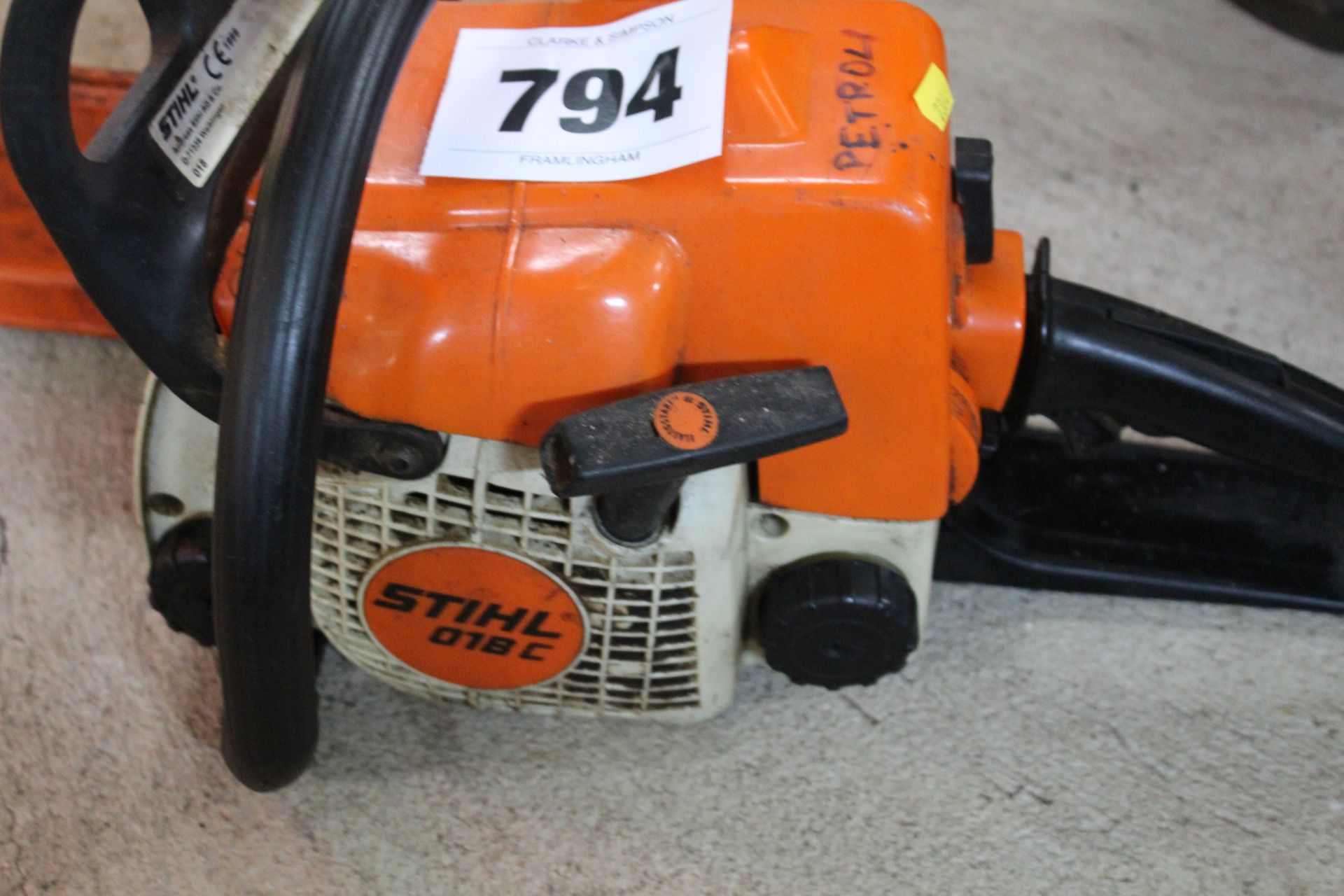 Stihl 018C petrol chainsaw. - Image 2 of 4