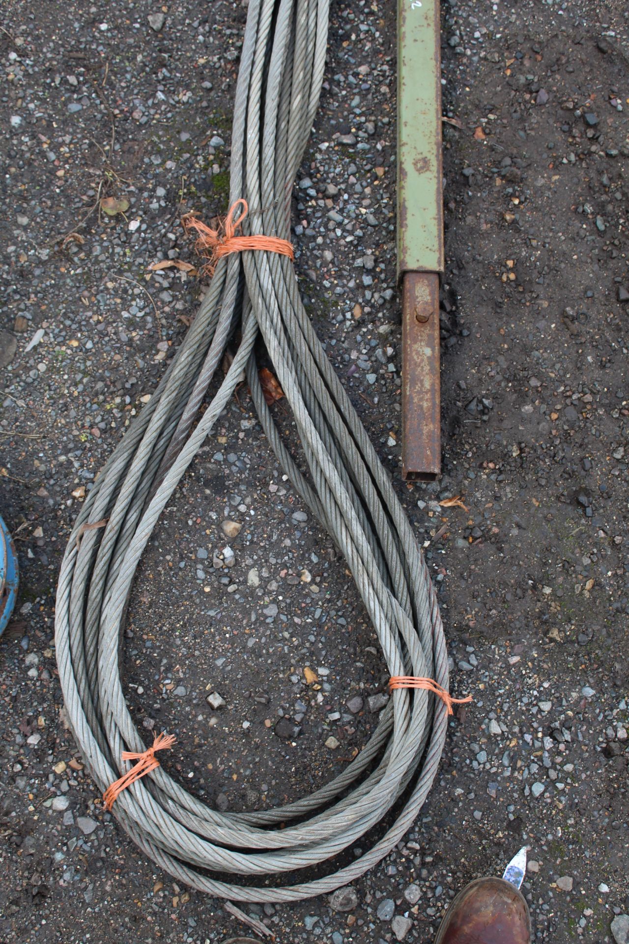 Long steel rope. - Image 2 of 4