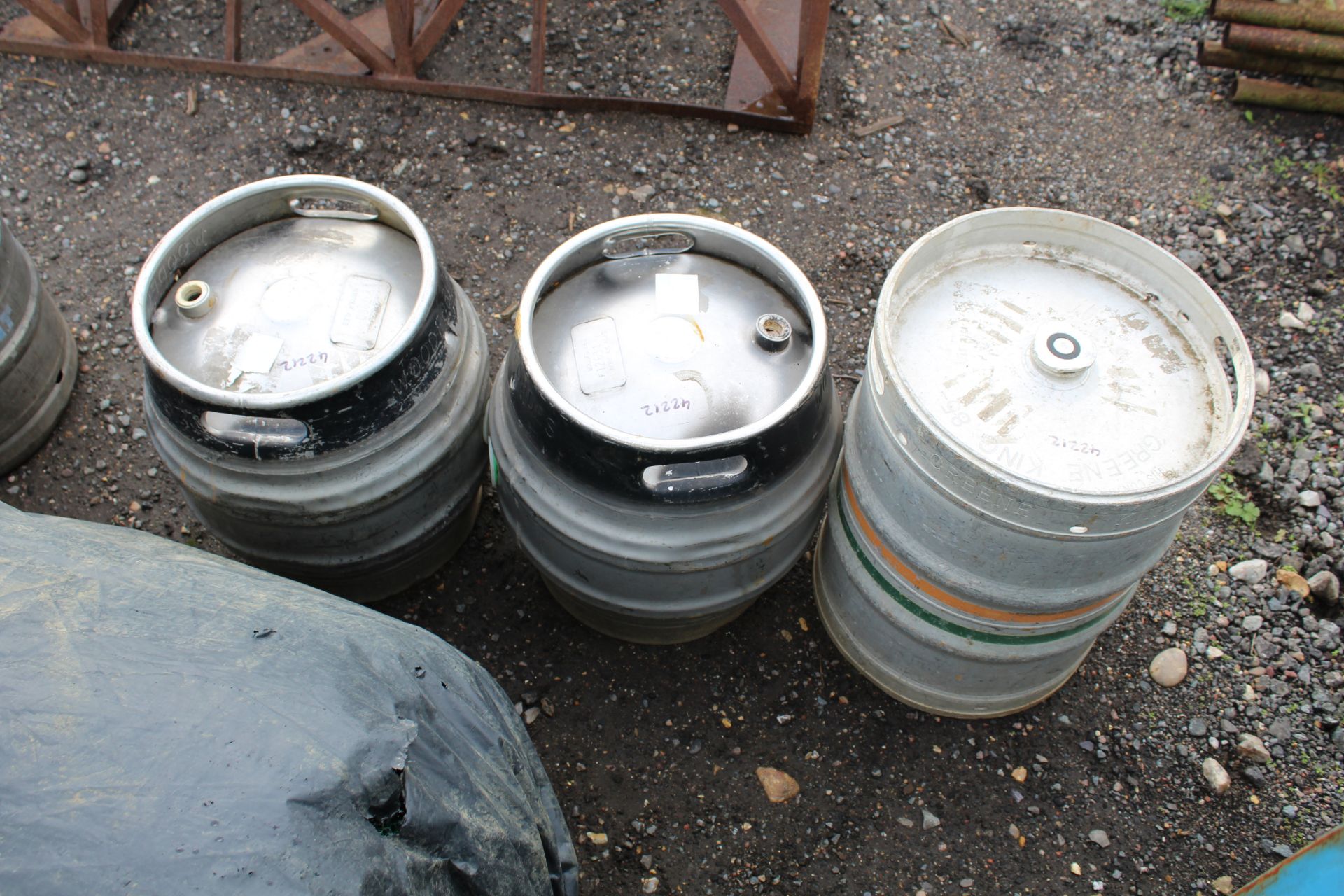 3x beer kegs. - Image 5 of 5