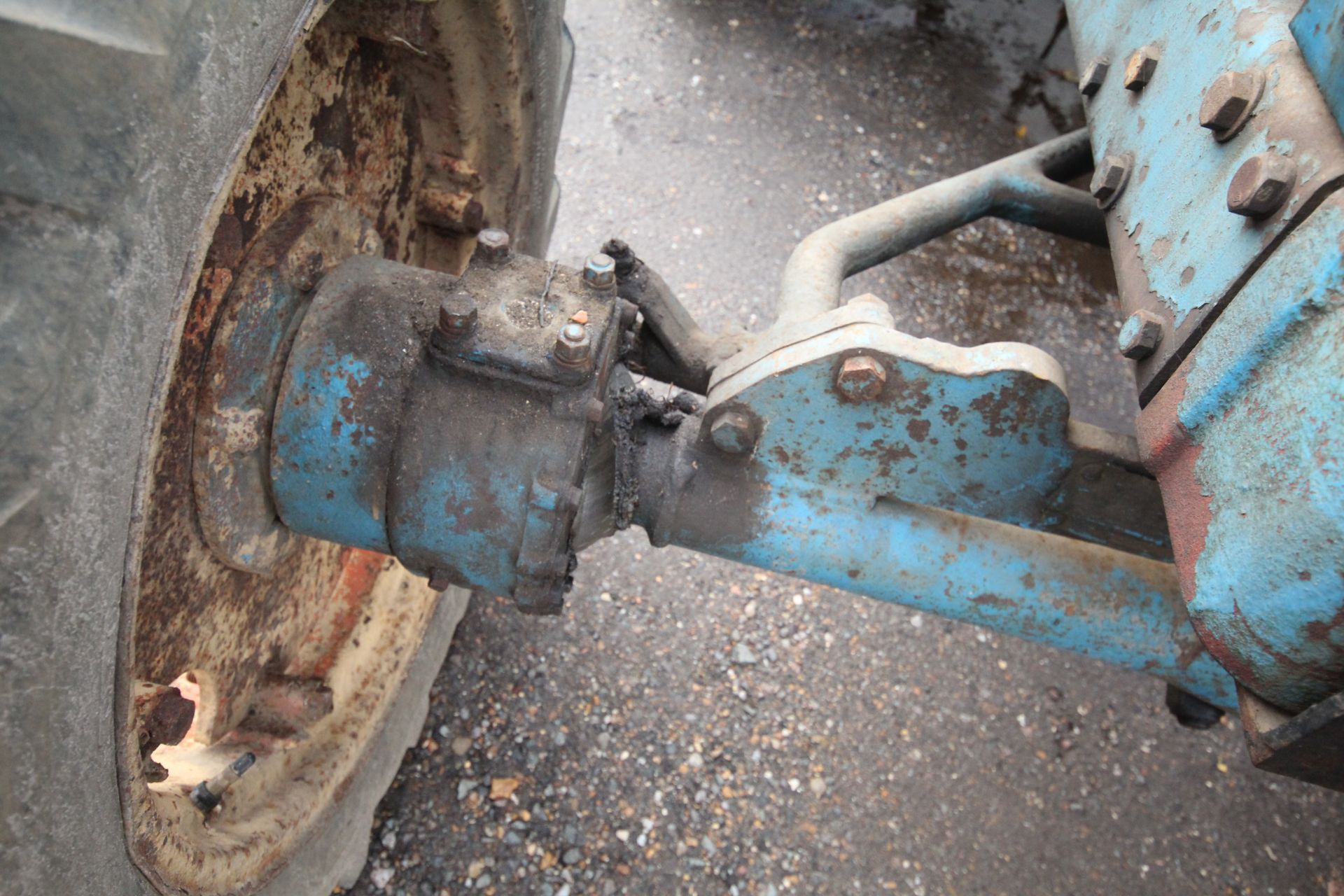 Fordson Super Major Roadless 4WD tractor. Axle serial number 1049. In current ownership for 25 - Image 10 of 44