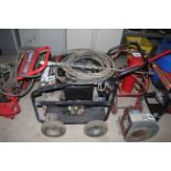 Diesel pressure washer. With electric start Yanmar engine and new battery.