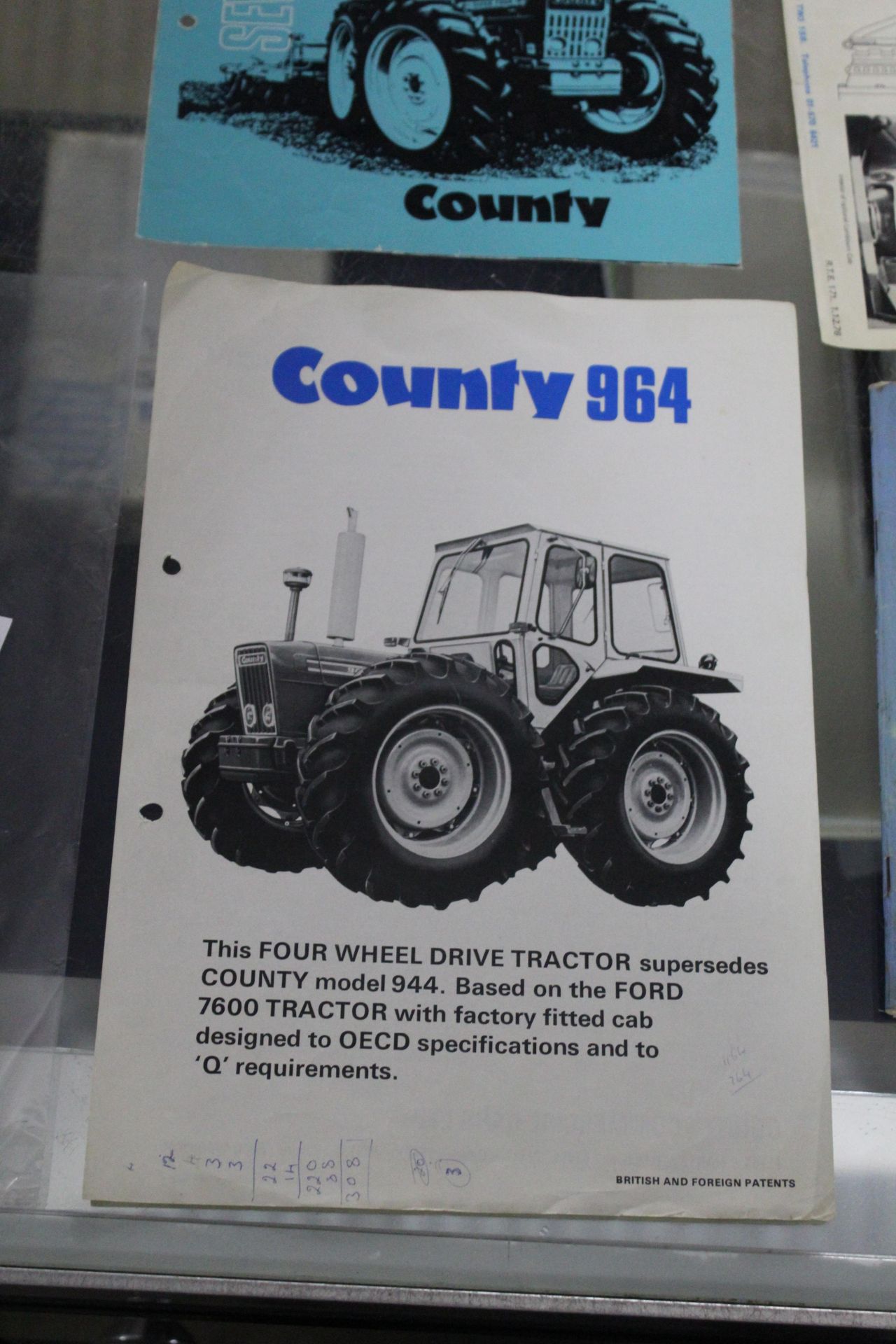 County 964 brochure and County 1164 operators manu - Image 5 of 7