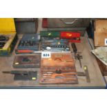 Assorted tools and Britool torque wrench.