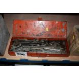 Box of Bedford spanners.