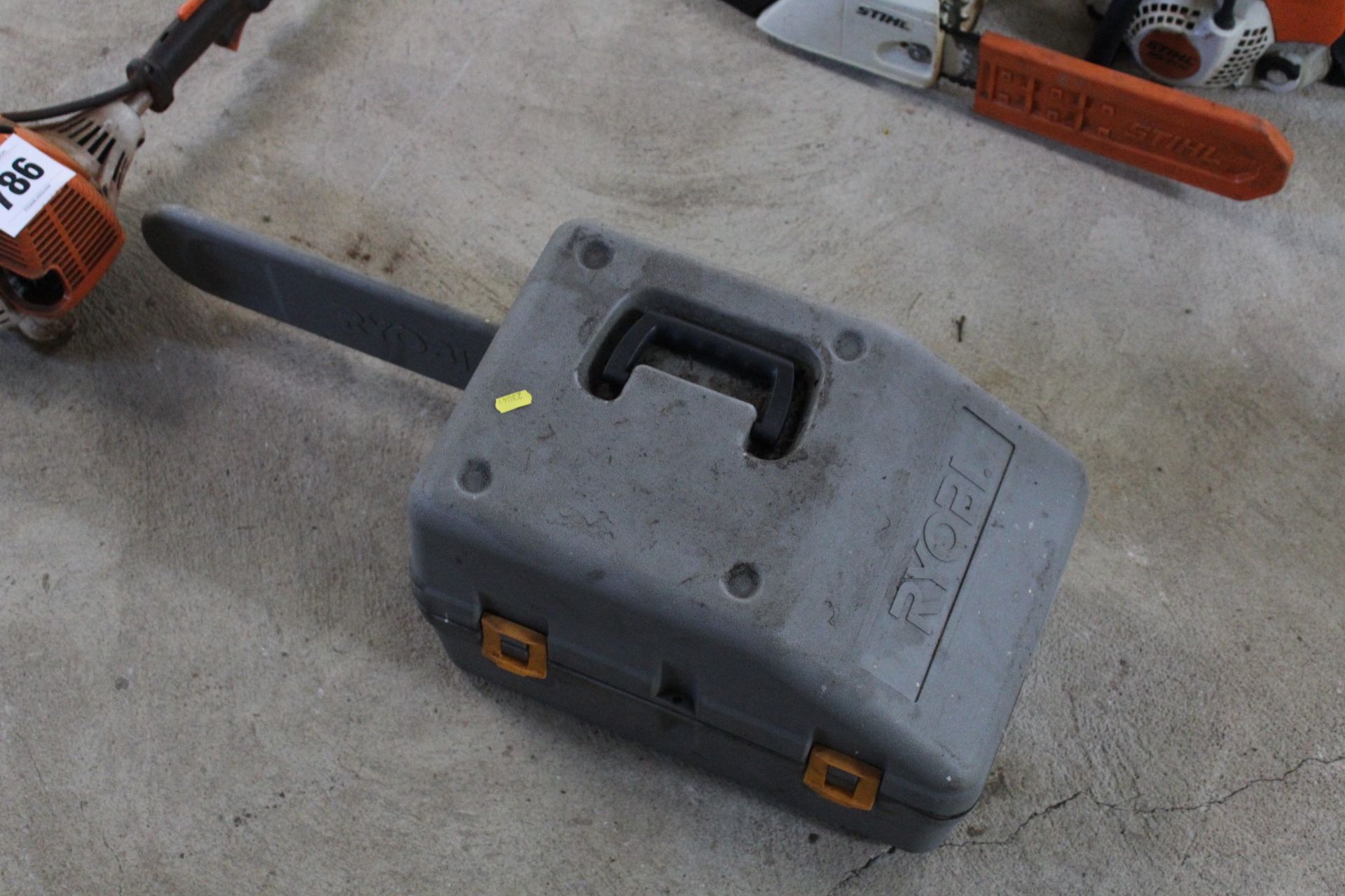 Ryobi petrol chainsaw and case. - Image 6 of 6