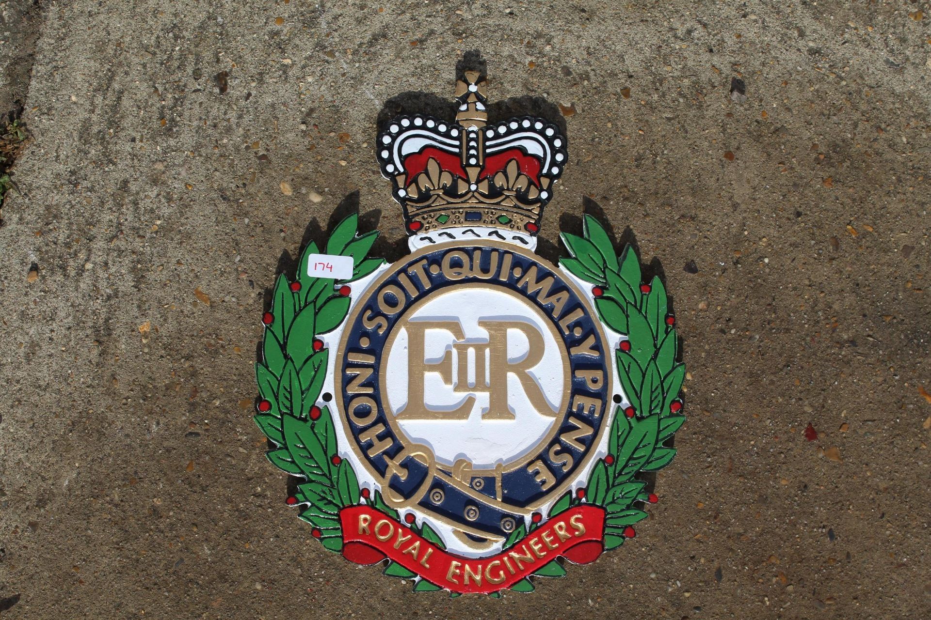 Royal Engineer's sign. V