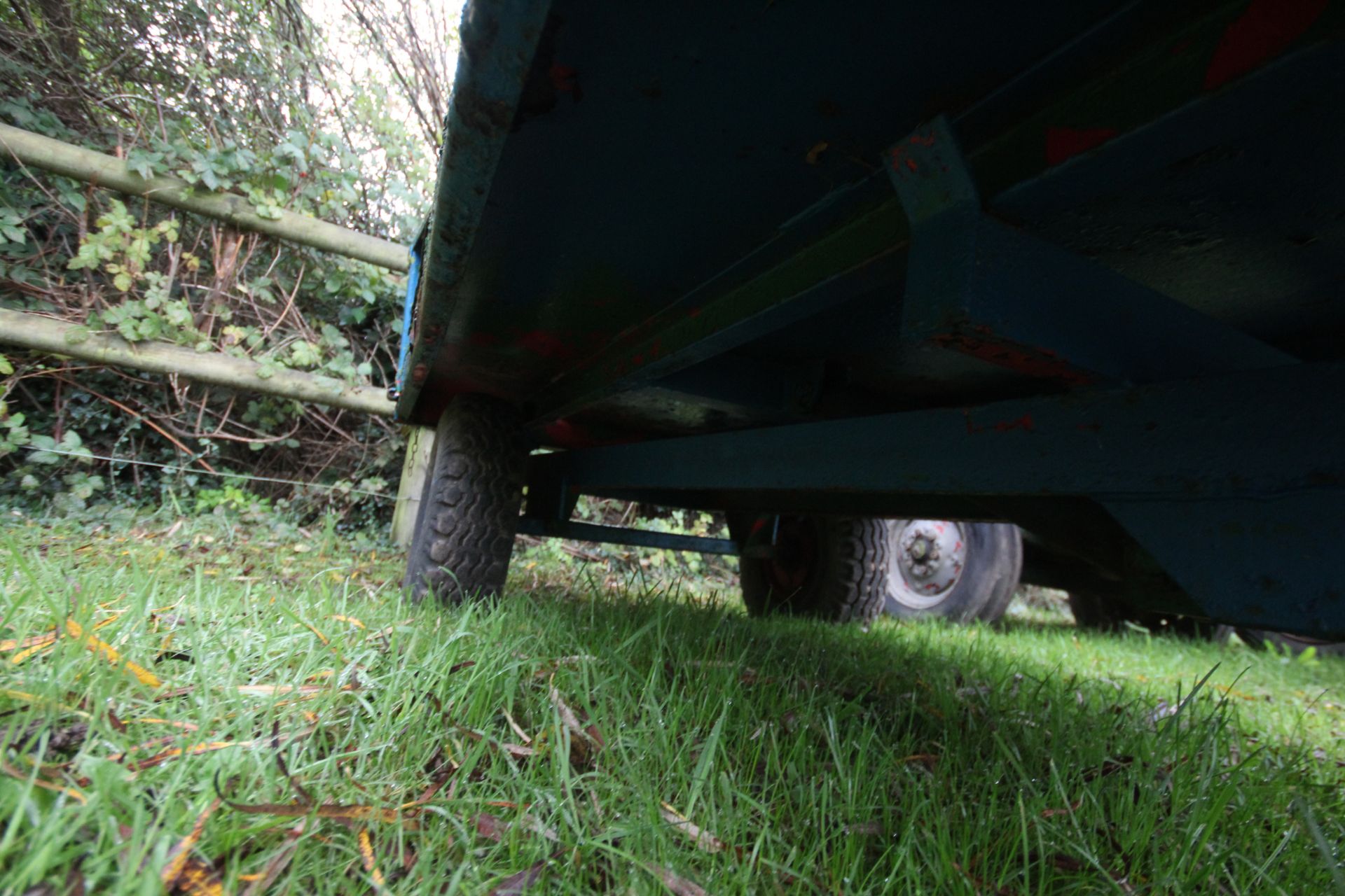 1T drop side tipping trailer. - Image 12 of 12
