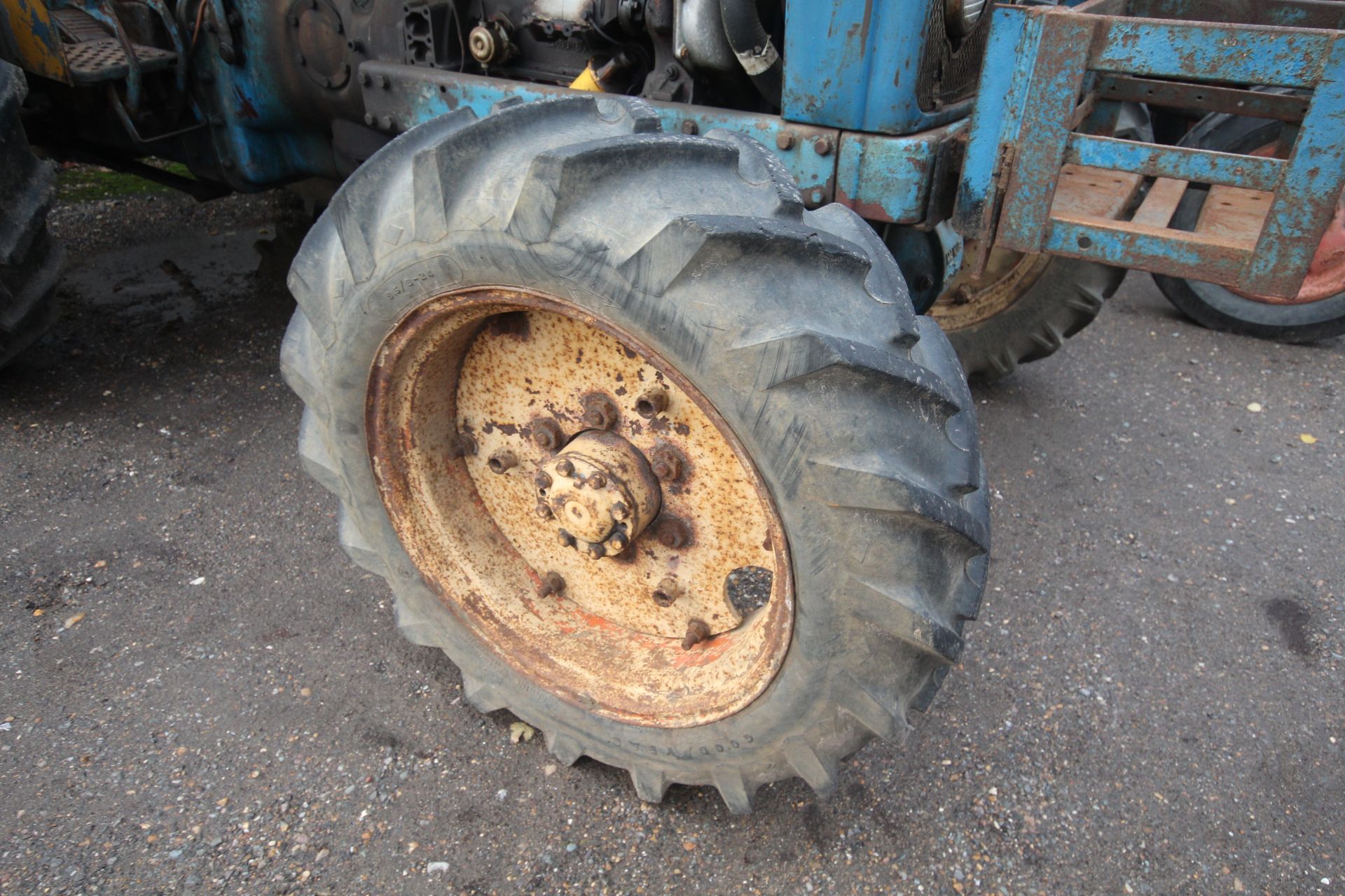 Fordson Super Major Roadless 4WD tractor. Axle serial number 1049. In current ownership for 25 - Image 8 of 44