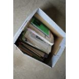 Box of Misc Brochures & Manuals.