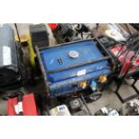 Draper 5KVA 110/240V electric tart petrol generator.