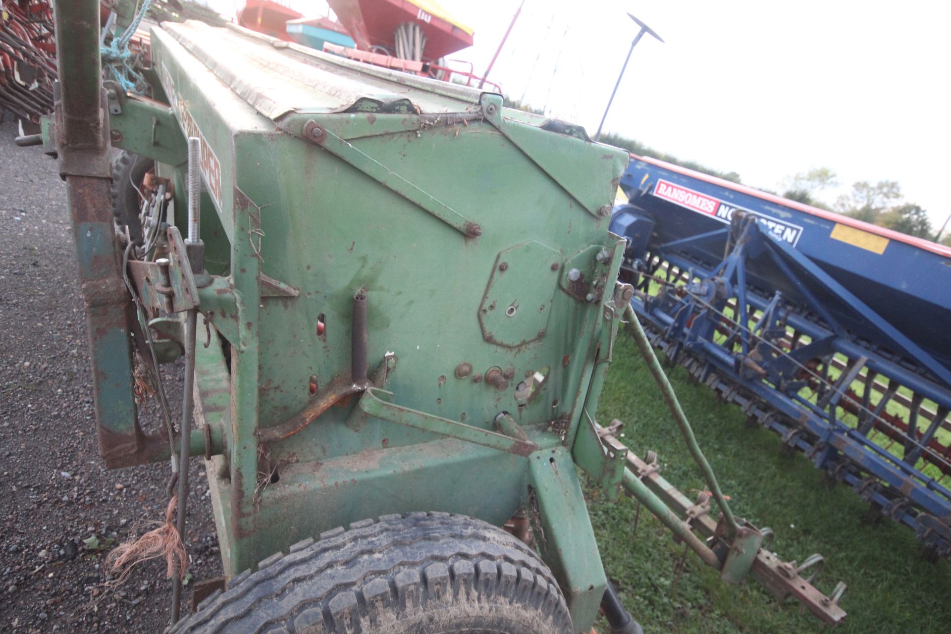 Amazone D8 Super 3m Suffolk Coulter drill. - Image 14 of 28