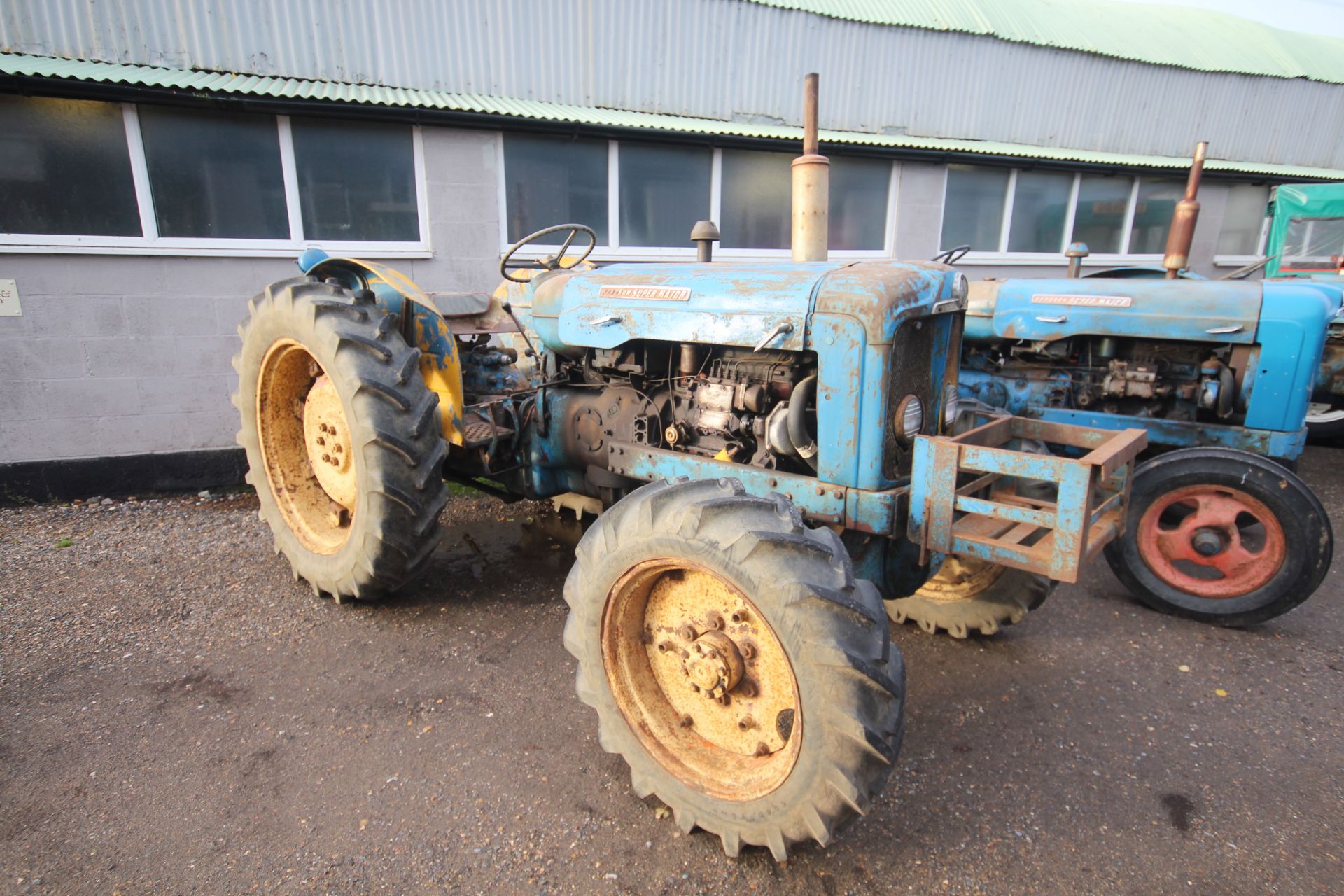 Fordson Super Major Roadless 4WD tractor. Axle serial number 1049. In current ownership for 25