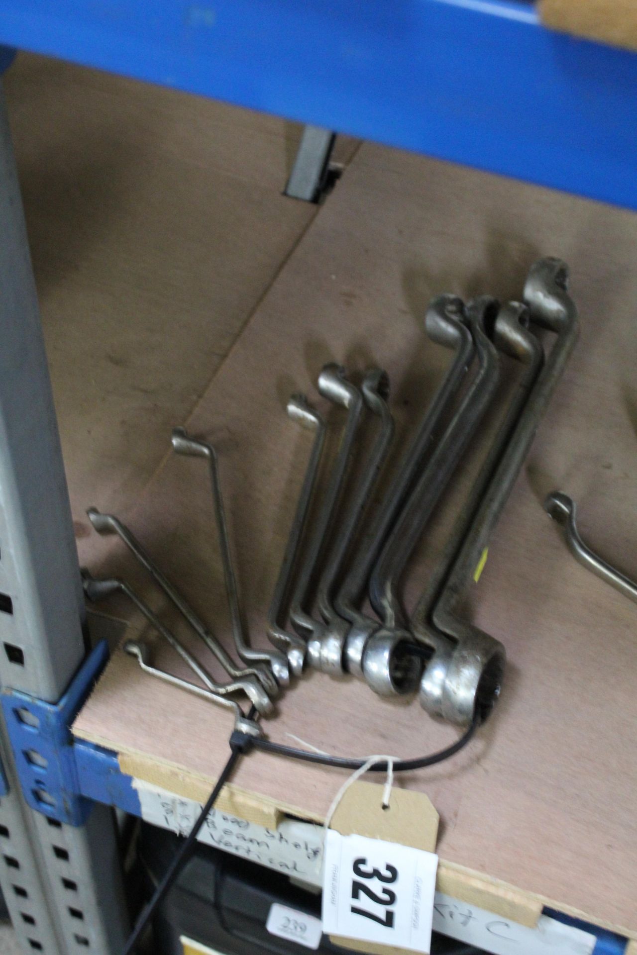 Set of AF and Whitworth ring spanners.