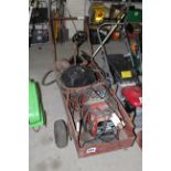 Workshop trolley with gas hoses and torch, arc wel
