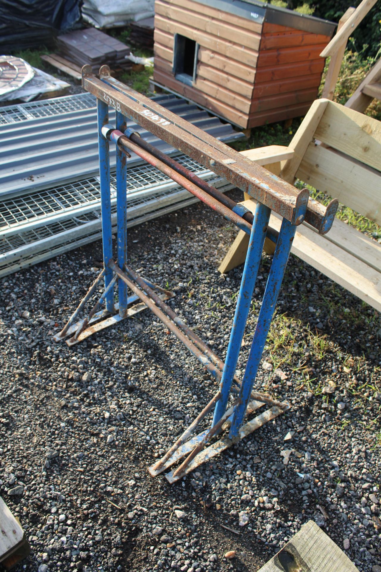 2x builders trestles. - Image 4 of 4