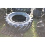 Michelin 540/65R28 tyre. V