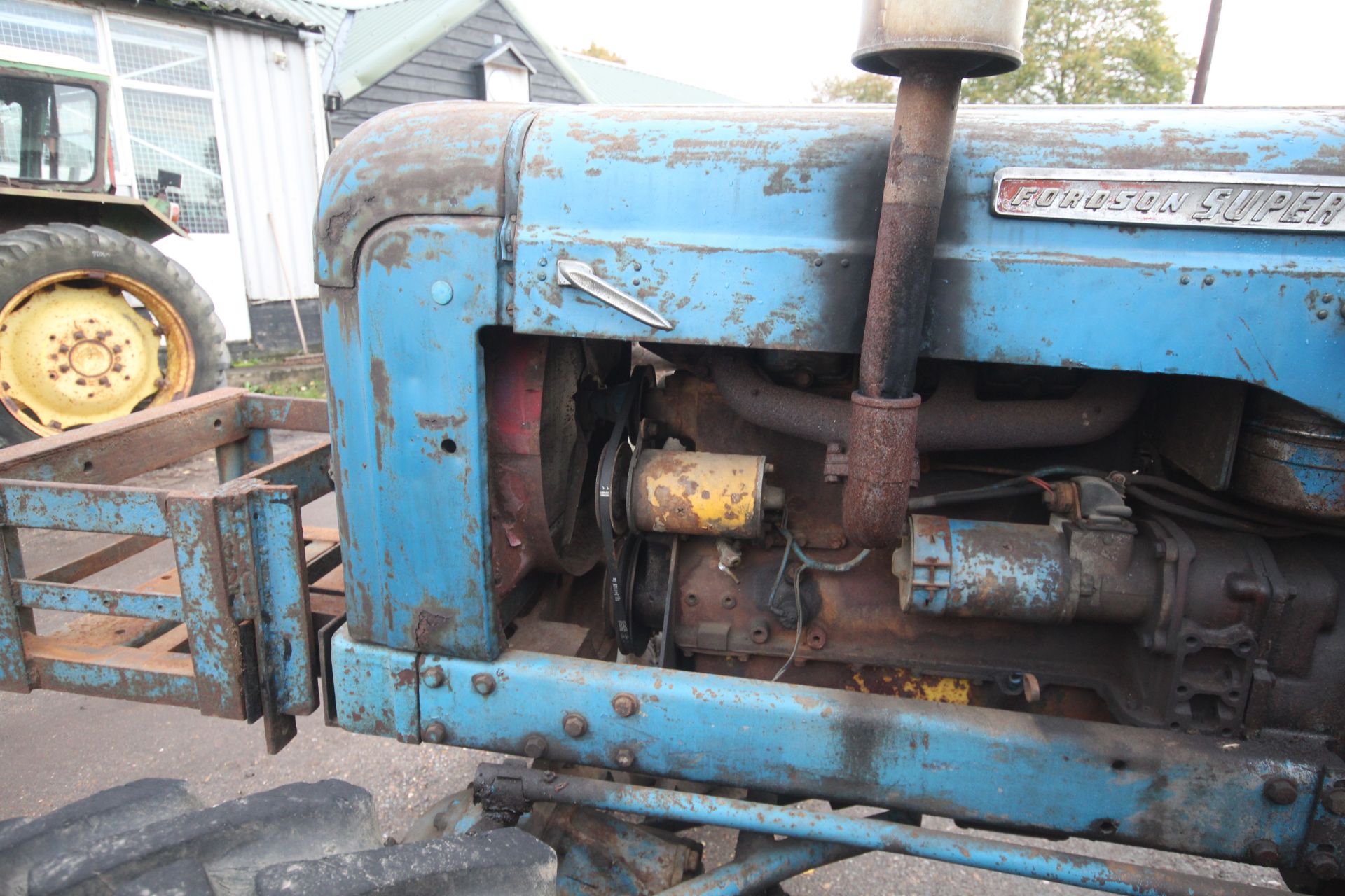 Fordson Super Major Roadless 4WD tractor. Axle serial number 1049. In current ownership for 25 - Image 29 of 44