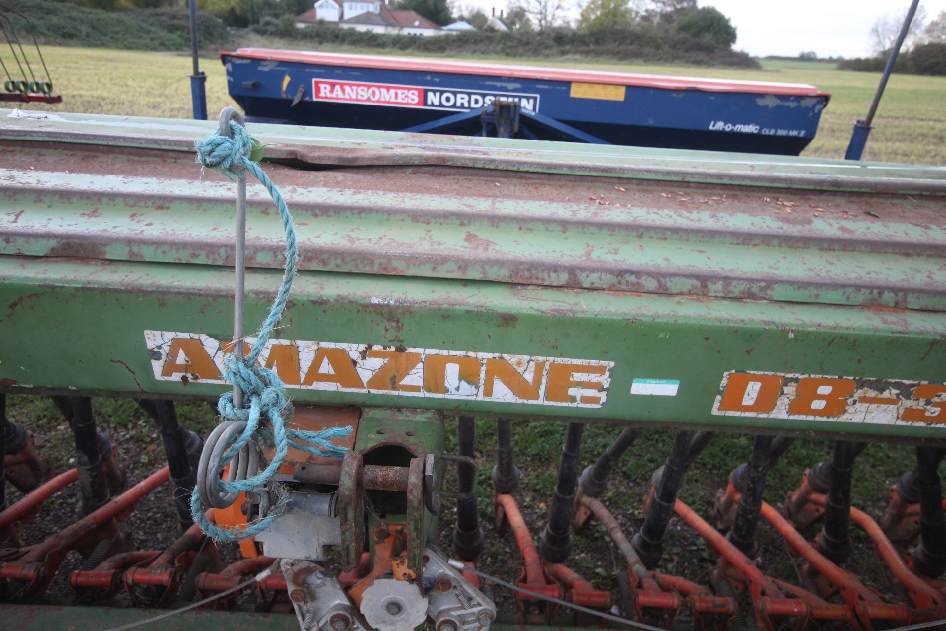 Amazone D8 Super 3m Suffolk Coulter drill. - Image 10 of 28