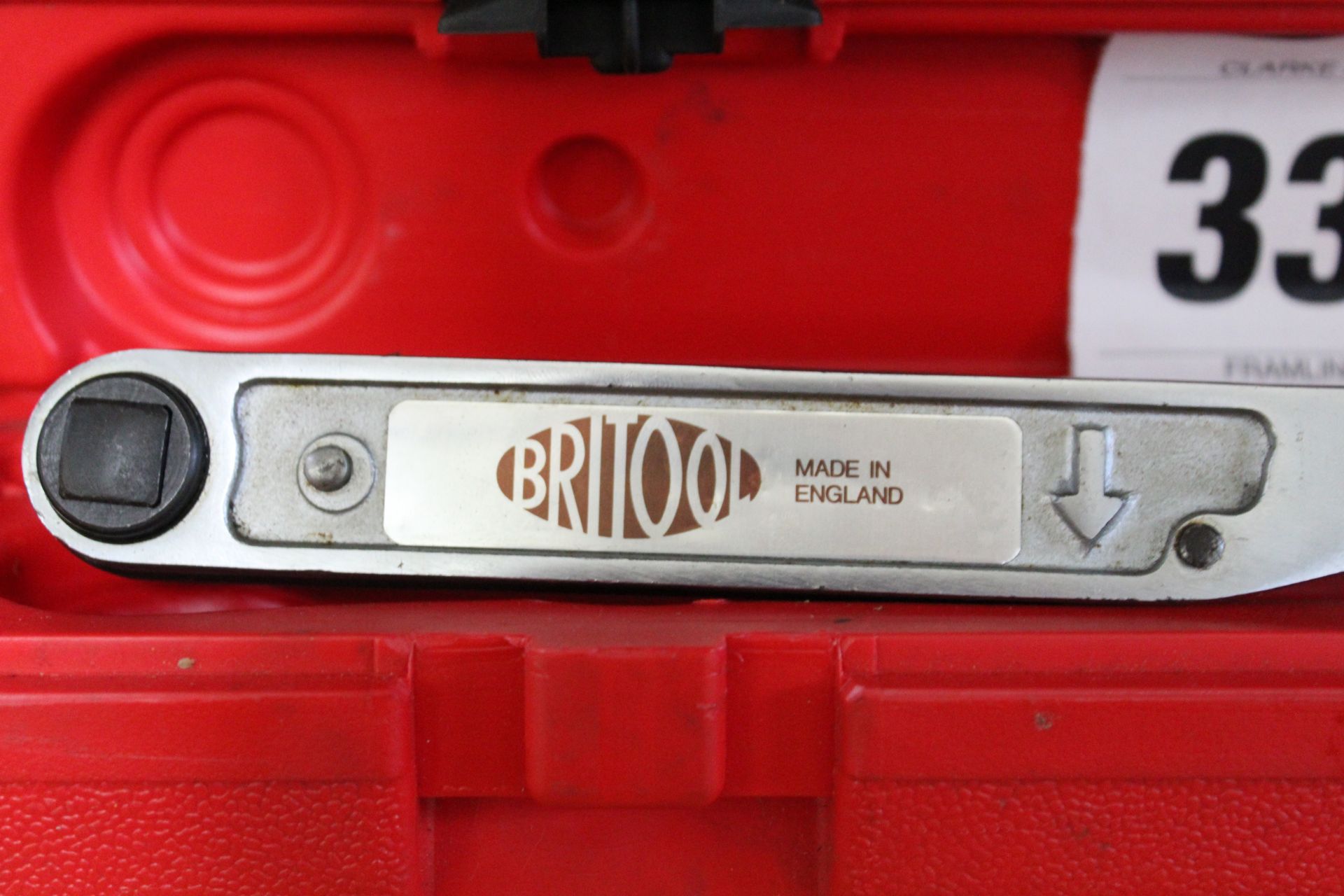 Britool Torque wrench in case. - Image 2 of 3