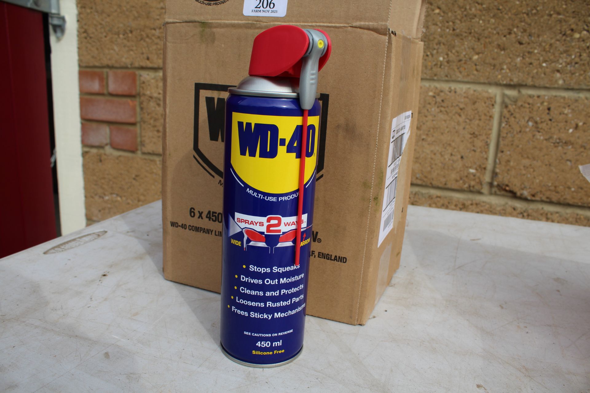 Case of 6 cans of 450ml WD40. V - Image 2 of 2