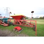 Lely 4m Suffolk coulter piggy-back drill. For sale due to sale of land. V. Control box held