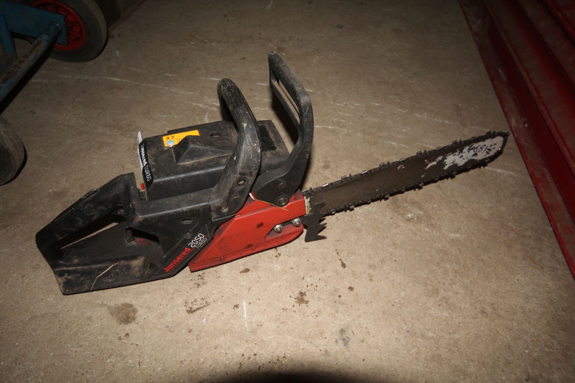 Jonsered 2500 turbo petrol chainsaw. - Image 2 of 5