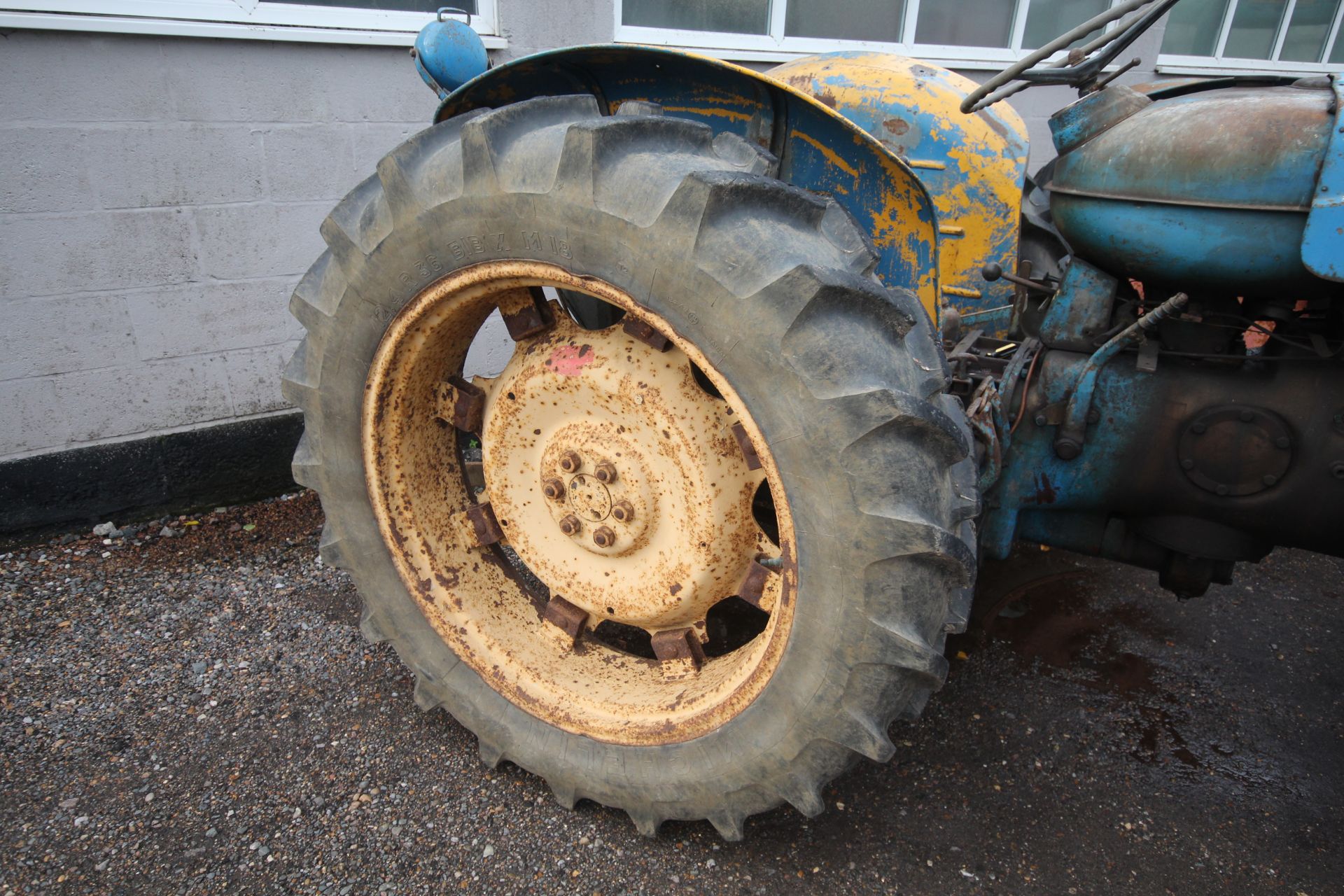 Fordson Super Major Roadless 4WD tractor. Axle serial number 1049. In current ownership for 25 - Image 13 of 44