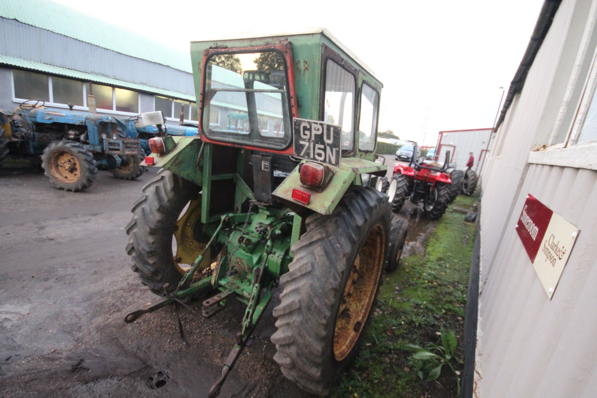 John Deere 2130 2WD tractor. Registration GPU 715N. Date of first registration 01/10/1974. 2,996 - Image 3 of 52