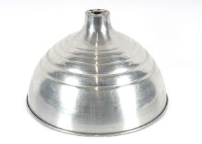 An aluminium designer pendant light shade