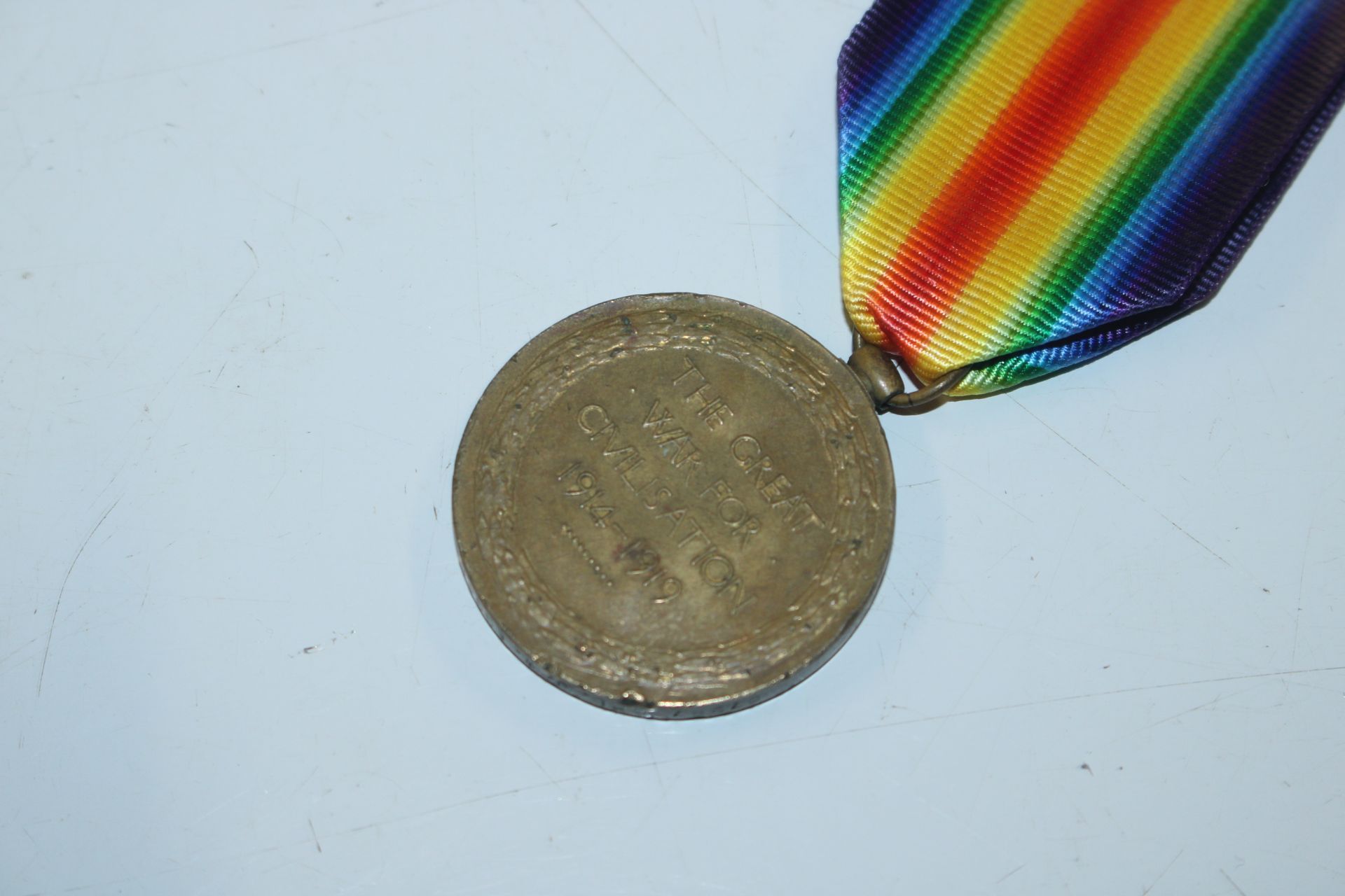 WWI pair of medals with research to 07287 Crp. J.W - Image 8 of 12