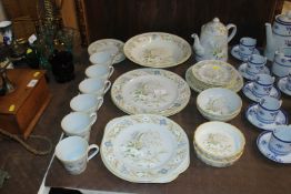 A Spode "Summer Harvest" tea set