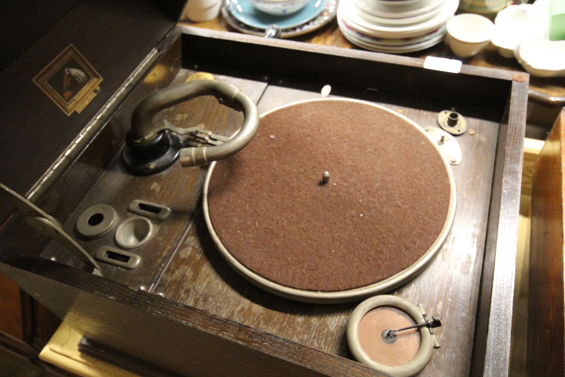An HMV model 109 wind up gramophone - Image 2 of 2