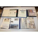 Five albums of various First Day covers etc.