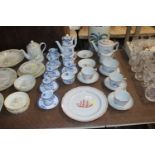 A collection of Spode "Trade Winds" oven to table