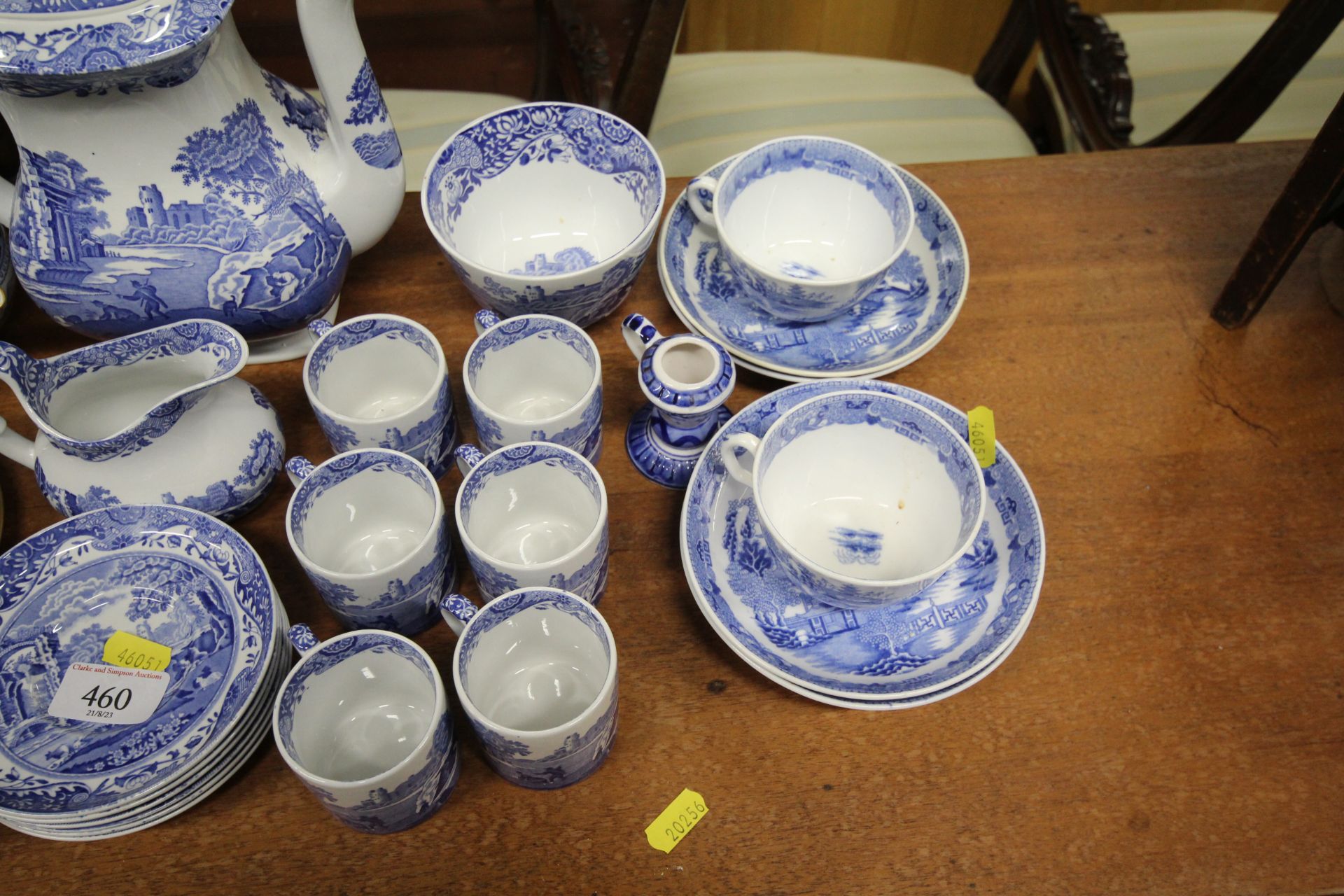 A quantity of Spode "Italian" patterned coffeeware - Image 4 of 4