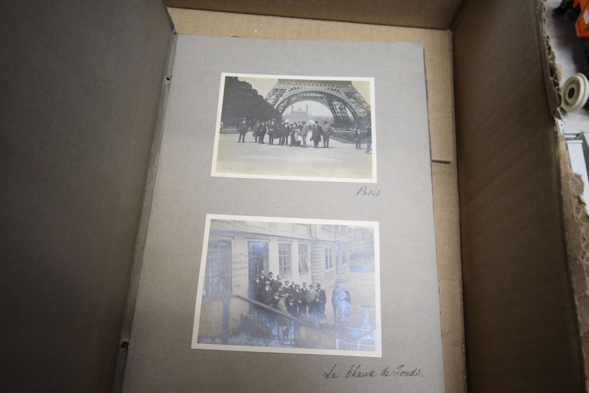 A photo album 1914 'a club trip to France and Swit - Image 3 of 5