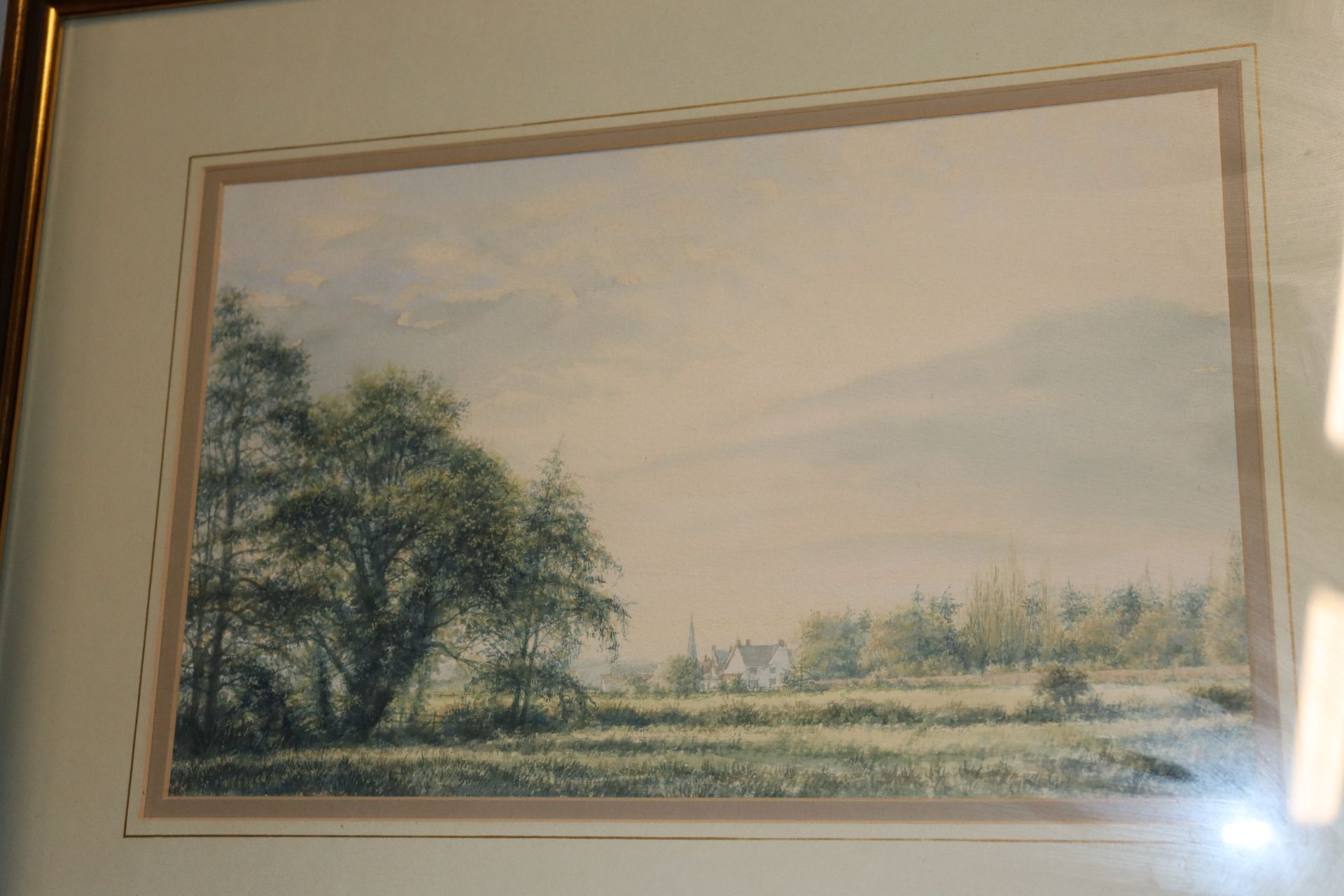 M. Pettersson, two watercolours of rural scenes an - Image 6 of 7