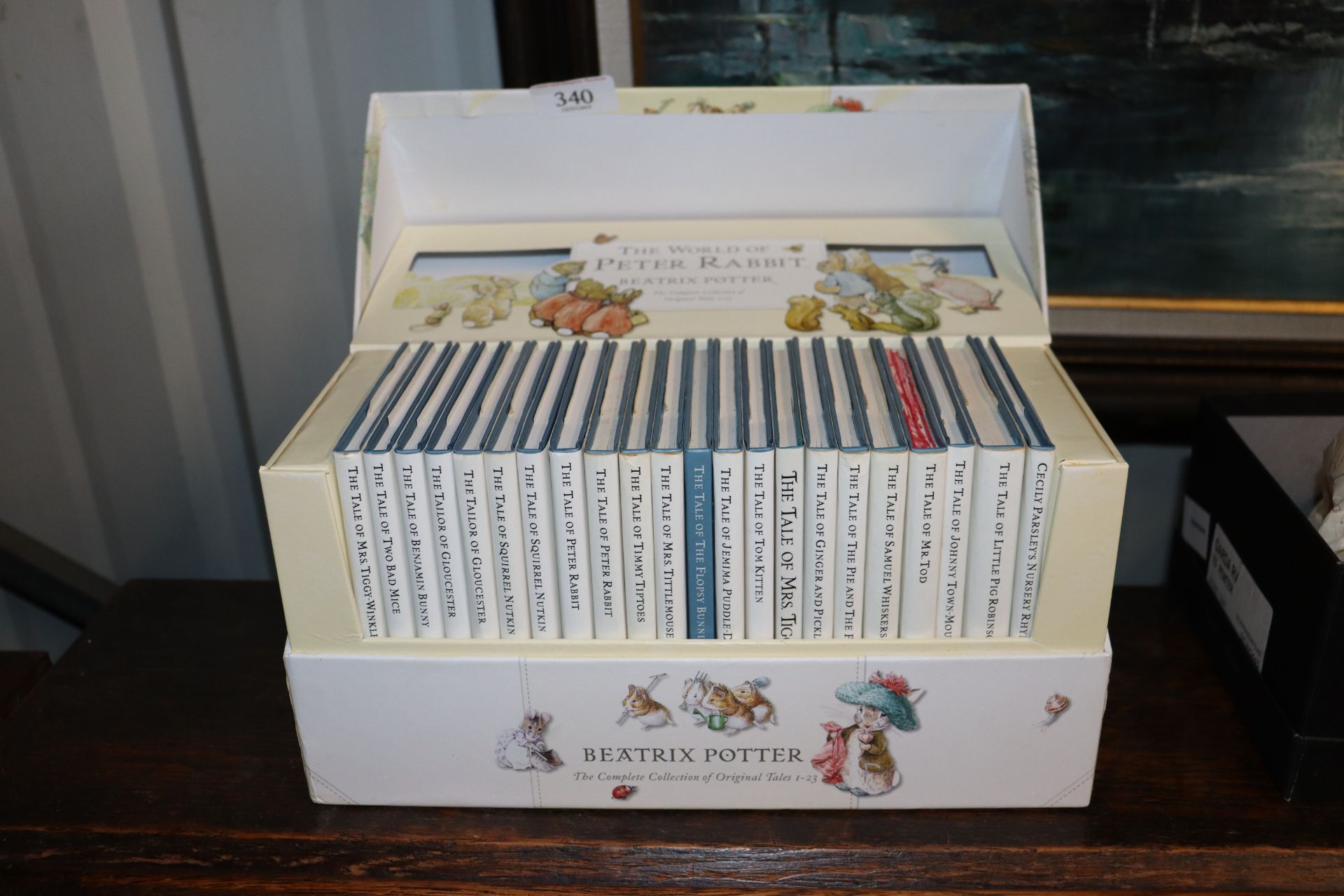 A boxed set of Beatrix Potter, The World of Peter