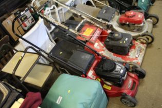 A Mountfield RS100 rotary garden lawn mower