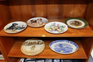 A Royal Doulton 'Dickens Ware' plate and Adams 'Ca