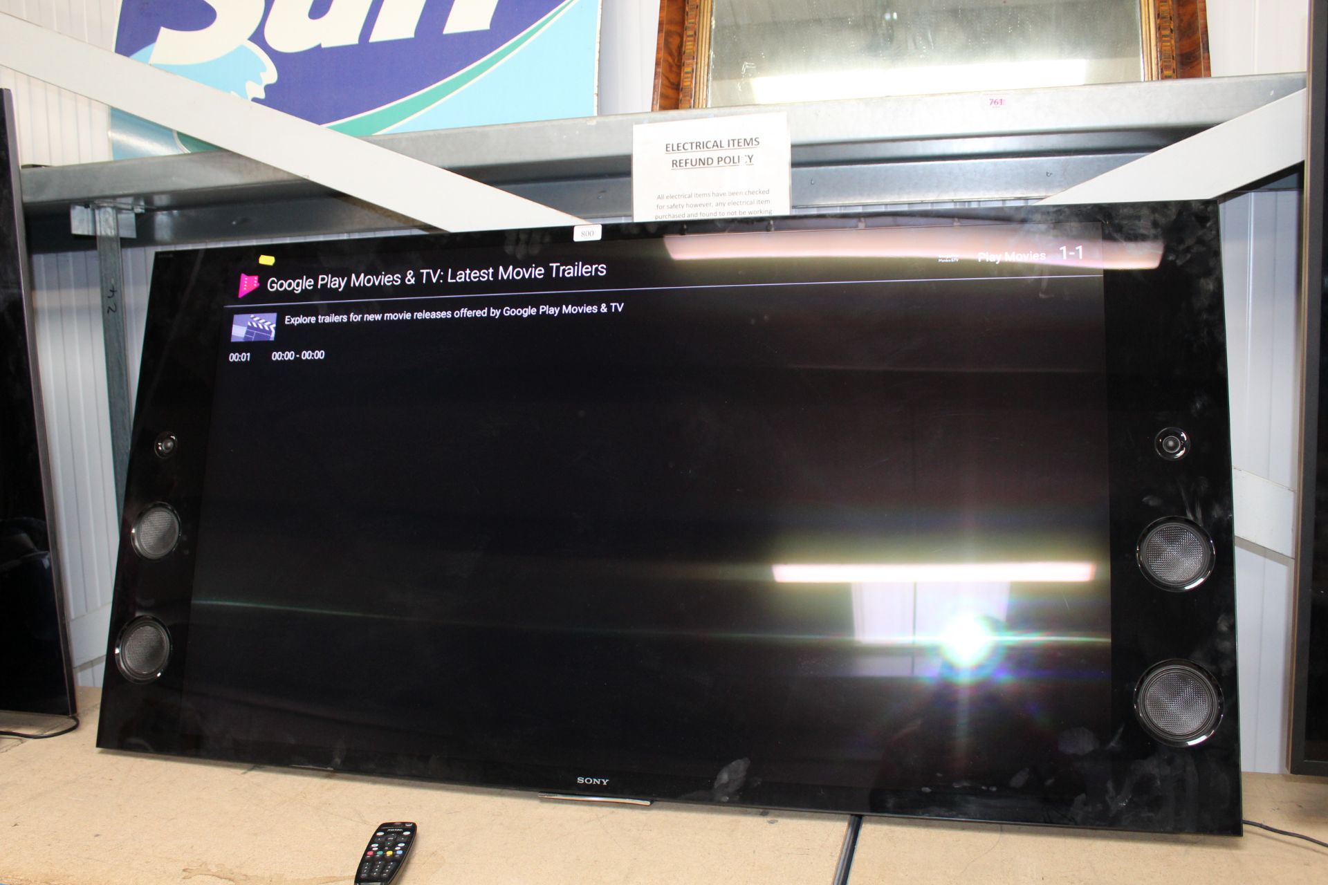 A Sony flat screen television Model KD-55X9305C wi - Image 3 of 6