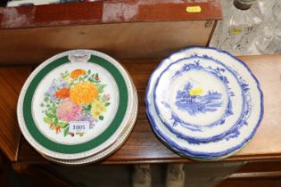 A collection of Royal Doulton 'Norfolk' patterned