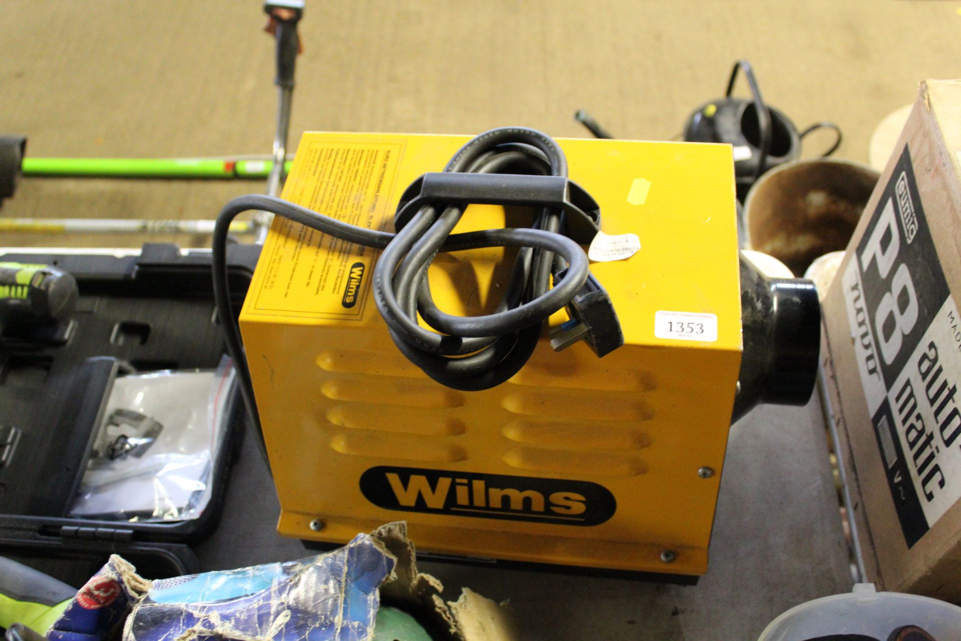 A Wilms 240v electric heater with thermo control s