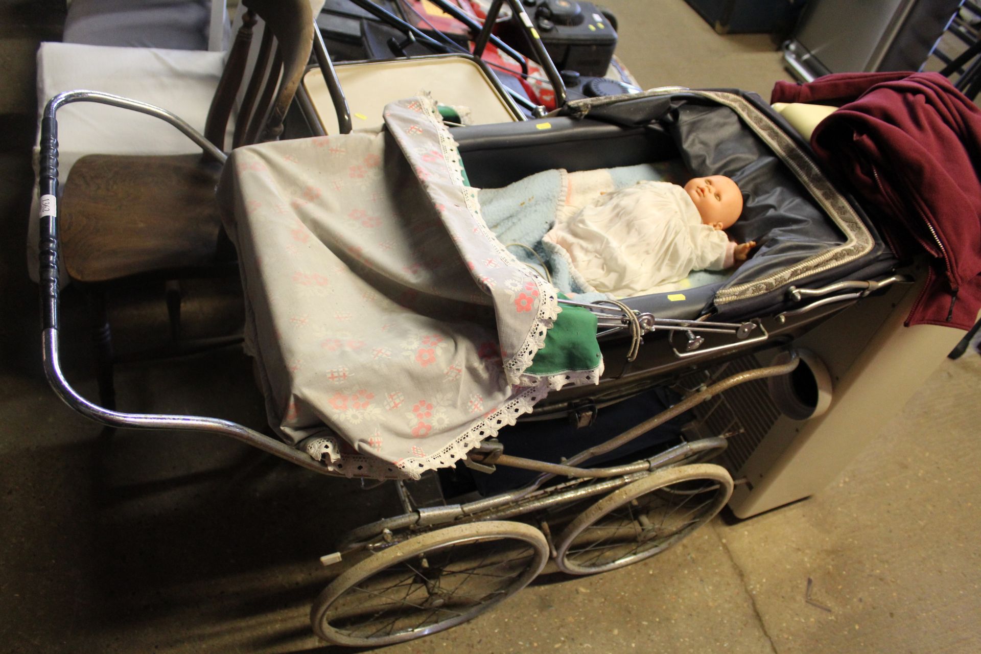 A Silver Cross pram