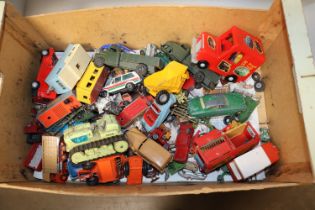 Various Corgi Dinky and other diecast toys, (mostly play worn)