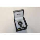 A Hugo Boss watch in fitted box