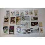 A collection of various postcards to include Wickh