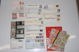 A Stanley Gibbons GB stamp album and part contents