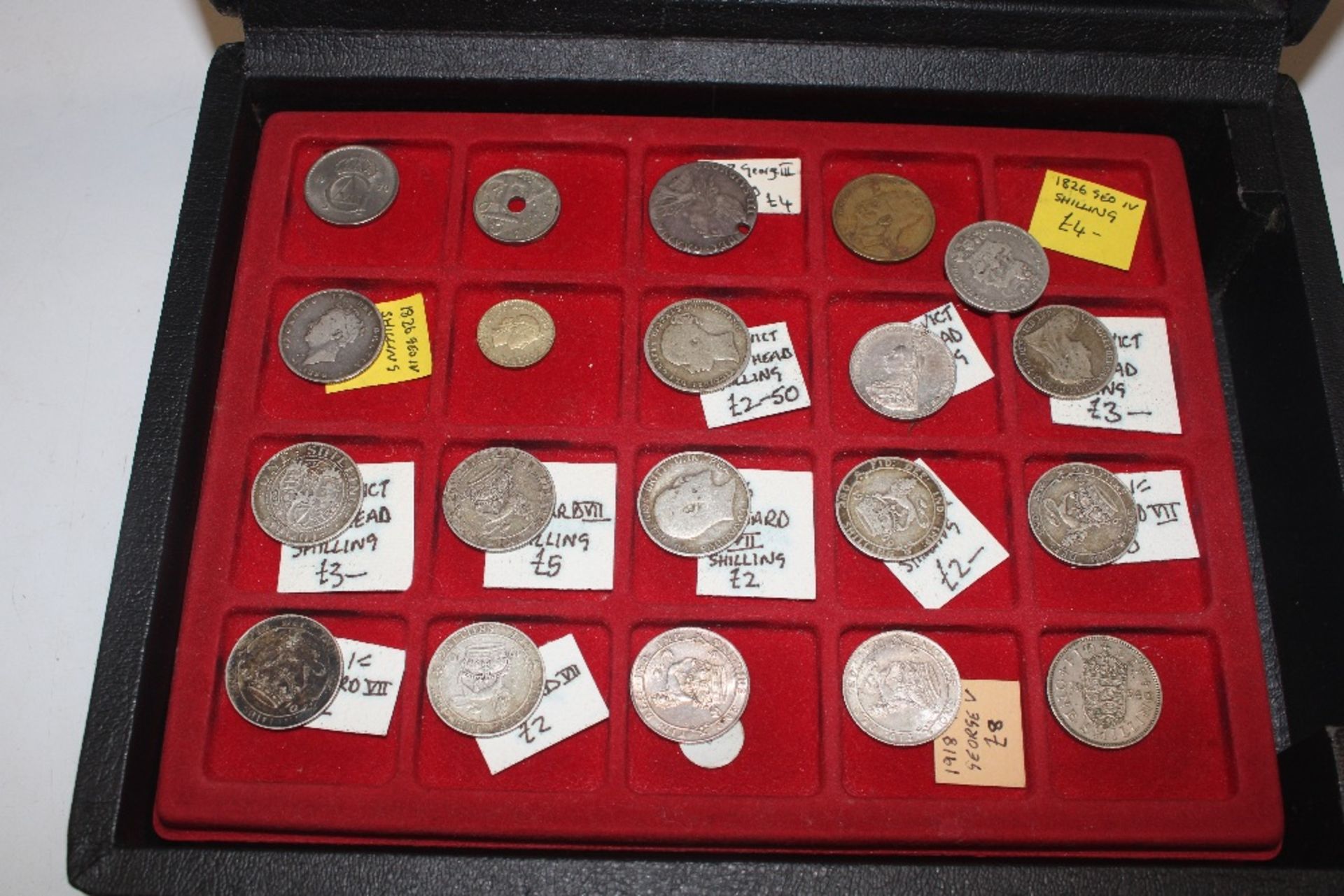 A case of silver and other coinage to include crow - Image 4 of 8