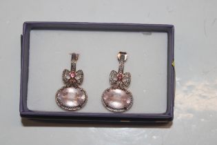 A large rose Sterling silver and Rose de France am